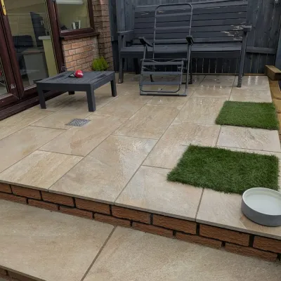 Porcelain Patio Clydebank 4